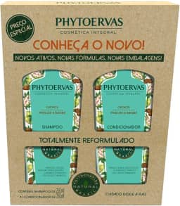 Phytoervas Kit Shampoo Com Condicionador Cachos Verde