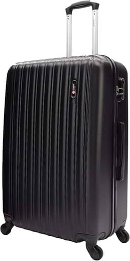 Mala de viagem média 23kg Londres Swiss Move Preta