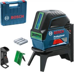 Nível Laser verde Bosch GCL 2-15 G 15m com pontos de prumo