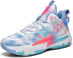 Tênis de basquete feminino respirável antiderrapante tênis de corrida moderno tênis de corrida atlético academia