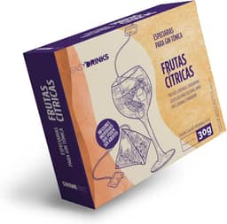Easy Drinks - Sachê piramidal de Especiarias de Frutas Cítricas para Drinks
