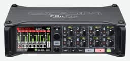 Zoom Gravador/mixer profissional F8n Pro, áudio para vídeo, gravação de 32 bits/192 kHz, gravador de 10 canais, 8 entradas XLR/TRS, código de tempo, modo Ambisonics, alimentado por bateria, dois