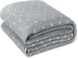 Mantinha Cobertor Casal Manta Microfibra Macia Tecido Aveludado - Toque de Pelúcia, Leve e Aconchegante, Não Amassa, Hipoalergênica - FV Enxovais (Cinza1, Casal, Poá)