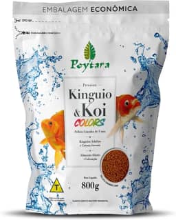 Poytara, Ração Kinguio e Koi Colors 3 mm Poytara 800 Gramas