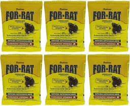 Kit 6 Und Straik Isca Mata-Ratos Sachês 25g