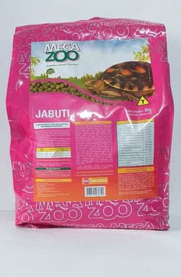 RAÇÃO MEGAZOO EXTRUSADA JABUTIS 3KG