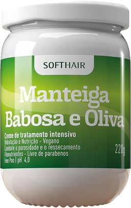 Soft Hair Creme Manteiga De Babosa E Oliva