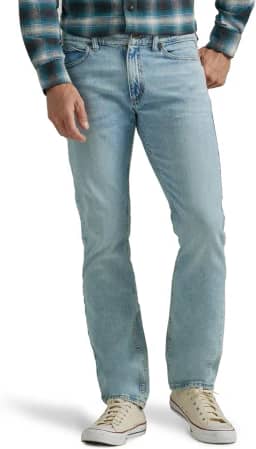 Jeans masculino lendário slim reto