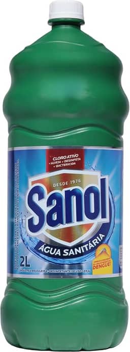 Sanol Água Sanitária 2 Litros Verde