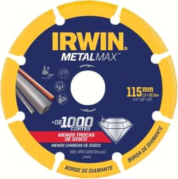 IRWIN Disco para Corte de Metal MetalMax de 4.5 Pol. x 7/8 Pol. (115mm x 23mm) 1998845