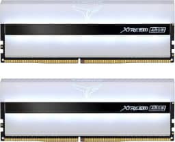 TEAMGROUP Memória RAM para jogos T-Force Xtreem ARGB 3600MHz CL18 16GB (2x8GB) PC4-28800 Dual Channel DDR4 DRAM Desktop (branco) - TF13D416G3600HC18JDC01