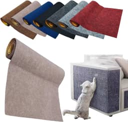 Carpete Arranhador Adesivo Protetor (Bege, 50cm x 1 Metro)