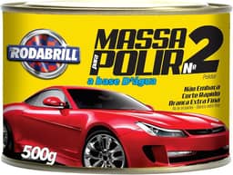 Massa de Polir Base D'Água nº 02 Rodabrill, 7898275010946