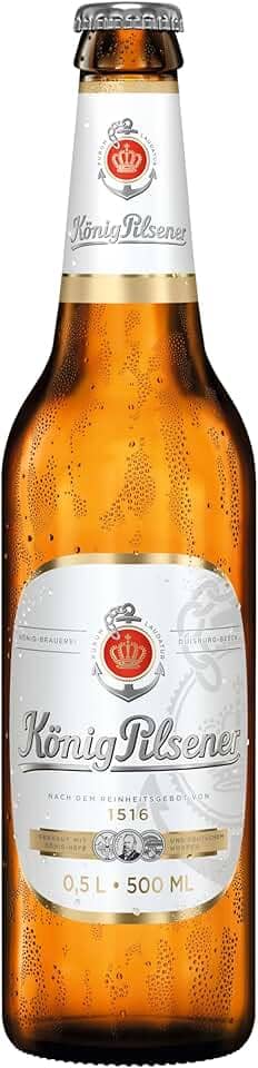 Cerveja alemã Konig Pilsener Premium 500ml