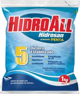 HidroAll Cloro granulado Hidrosan Penta 1 Kg