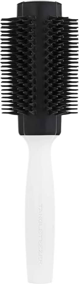 Tangle Teezer - Escova de cabelo modeladora Blow Styling Round Tool Large. Cor: Preta e branca