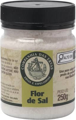 FLOR DE SAL 250g COMPANHIA DAS ERVAS
