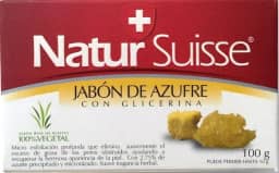 Sabonete de enxofre Natur Suisse Jabon De Azufre 100 ml com glicerina