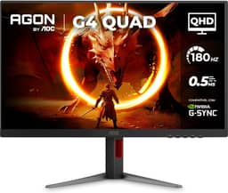 Monitor Gamer AOC AGON QUAD 27" QHD 180Hz 0.5ms IPS HDR10 Base Ajustável Q27G4F