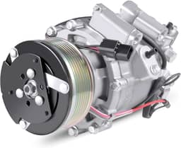 Compressor de ar condicionado AC com embreagem para Honda Civic 1.8L 2006-2011, compressor de ar condicionado de carro para Civic substitui 38800-RNA-A01, CO 4918AC, 38810RNAA02 – Tipo TRSE07, óleo