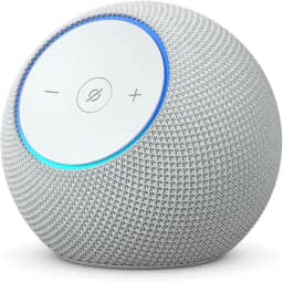 Apresentamos o Amazon Echo Dot Max (Geração mais recente), smart speaker com Alexa, som envolvente e hub de casa inteligente integrado, ideal para sua sala de estar, Cor Branca