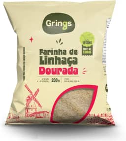 Grings Farinha De Linhaca Dourada 200G