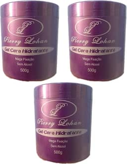 3 x Gel Cera Pierry Lohan 500g - Gel para Penteados