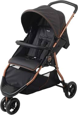 Carrinho de Bebê CR3 Gray Cobre até 15 Kg Grafite Burigotto