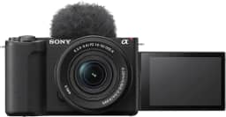 Sony Alpha ZVE10 II - Câmera para criadores de conteúdo sem espelho com lente intercambiável APS-C - preta - com lente