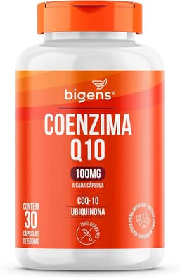 Coenzima Q10 100mg Coq-10 Ubiquinona 30 Caps biogens