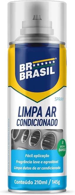 LIMPA AR CONDICIONADO SPRAY - AROMA BAMBU - 210ml/145g