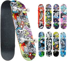 Skate Infantil Criança Montado Completo Modelos Até 50kg