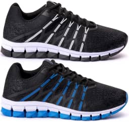 Kit 2 Tenis Masculino Impact Macio Confotável Para Academia Corrida