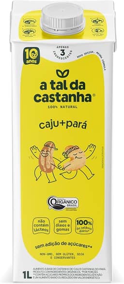 A Tal da Castanha Caju+Pará Orgânico 1L