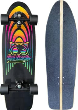 Skate Simulador de Surf OWL Sports Retrowave