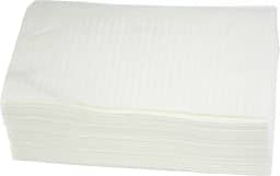 125 peças de toalhas de papel de tatuagem de arte de unhas descartáveis, 3 camadas à prova d'água, babadores de tatuagem, tapetes de mesa, capas de bandeja, guardanapos de unhas para artigos