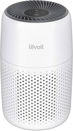 LEVOIT Purificador de ar para quarto doméstico, filtro de ar HEPA ultra silencioso com esponja de fragrância e 3 velocidades para dormir melhor, alergias, poeira, odor, animais de estimação, fumaça,