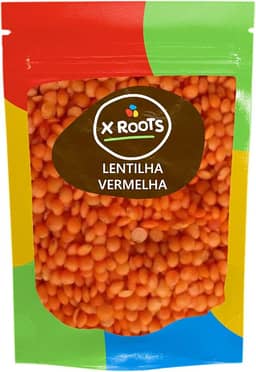 Lentilha Canadense Vermelha Premium 1kg - X Roots