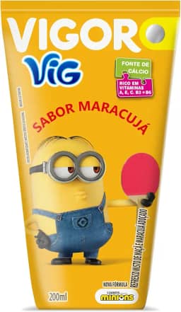 Refresco Misto Sabor Maracujá Vigor 200ml