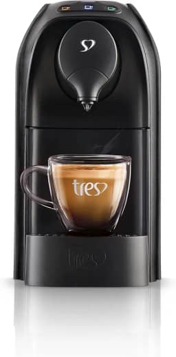 Cafeteira Espresso Passione Preta, 127V - TRES 3 Corações