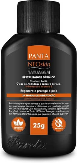 Panta Neoskin - Hidratante Para Tatuagem e Restaurador Dérmico 25g