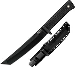 Cold Steel Faca de lâmina fixa Recon Tanto com bainha