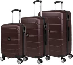 Conjunto de malas PMG Tokio Vinho Swiss Move