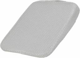 HARFINGTON Almofada de assento de 6 cm de espessura confortável de espuma viscoelástica para cadeira de escritório com fundo antiderrapante para motorista de assento de carro, cinza