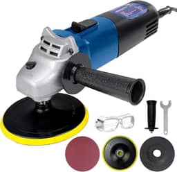 HOLTTER Esmerilhadeira Lixadeira Angular Profissional Disco Corte Desbaste 820W 11000rpm 115mm Kit Esmerilhadeira Lixadeira Elétrica Angular com Acessórios Esmerilhadora de Ângulo (127, Volts)