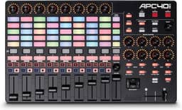 Akai Professional APC40 MKII Controlador MIDI USB com matriz 5x8, knobs, faders, mapeamento 1:1 com Ableton Live Lite e suíte profissional incluída