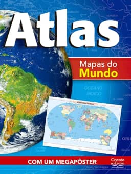 Ciranda Cultural Atlas - Mapas do mundo: Mapas do mundo, Multicores