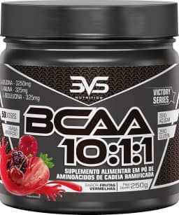3VS Nutrition BCAA 10:1:1 250g - Sabor gourmet Frutas Vermelhas