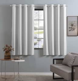 Cortina Tecido Blackout Corta Luz 80% 2,70 X 1,60m (Branco Gelo)