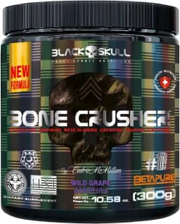 PRÉ-TREINO BONE CRUSHER (NOVA FÓRMULA) - 300G BONE CRUSHER WILD GRAPE (NEW) 300G